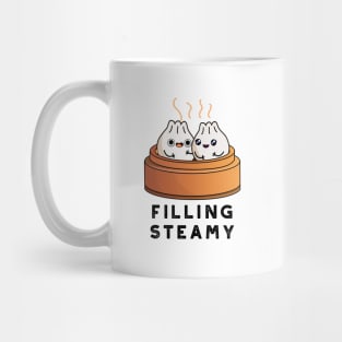 Filling Steamy Cute Dimsum  Bao Pun Mug